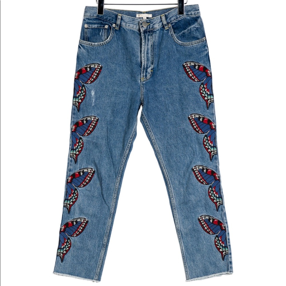 Maje Butterfly Jeans